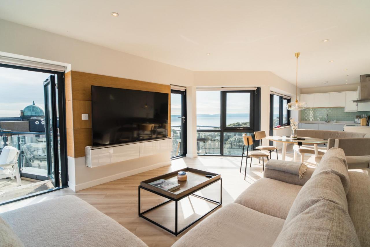 Westcliff Penthouse Apartment Bournemouth Exterior foto